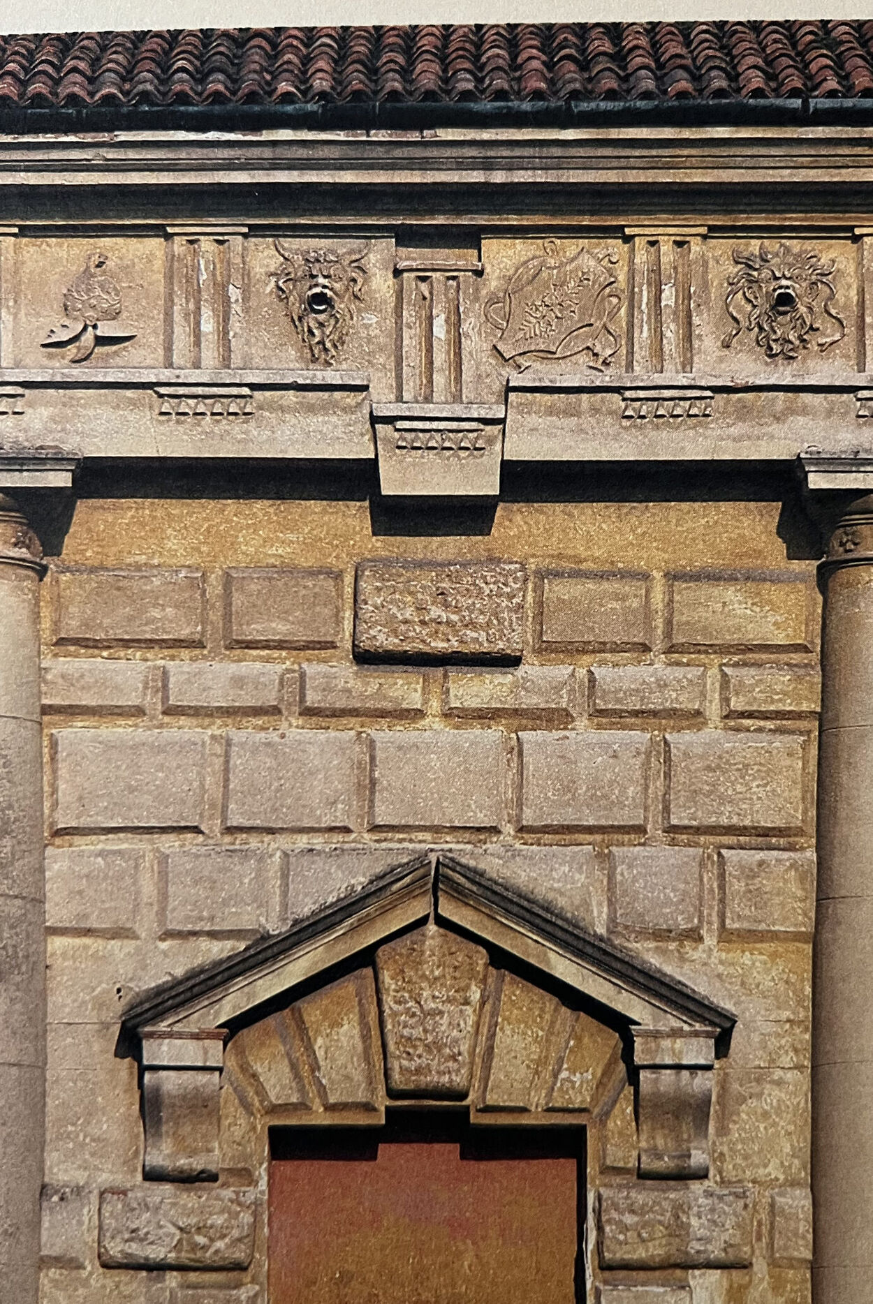 Giulio Romano. Dettaglio del primo cortile di Palazzo Tè (1524-1534), Mantova. © Dida Biggi (from Casabella 559, 1989)