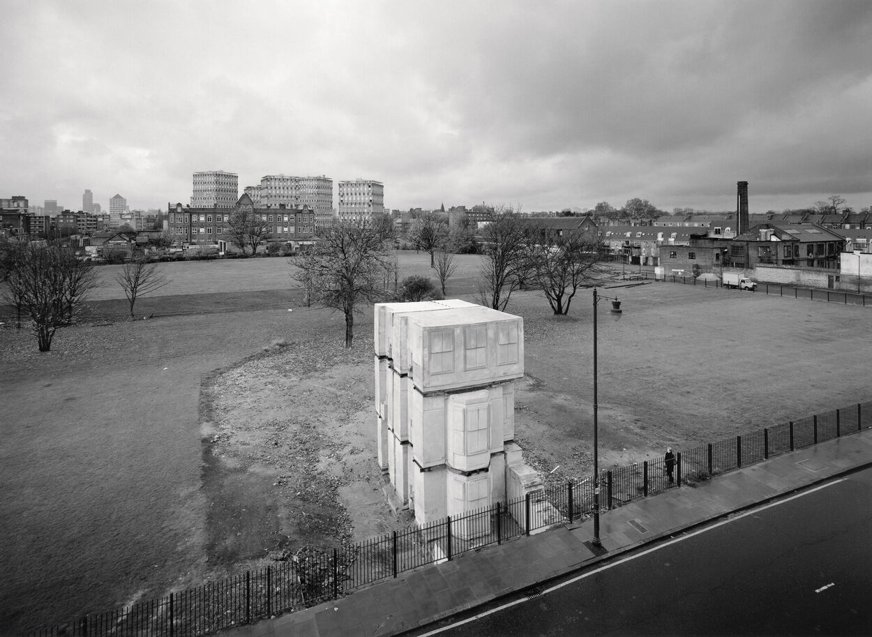 Rachel Whiteread.
House, London, UK, 1993. © John Davies (courtesy John Davies)