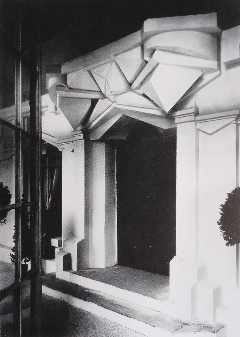 La Maison Cubiste at the Salon d'Automne, 1912. Raymond Duchamp-Villon, 1912
