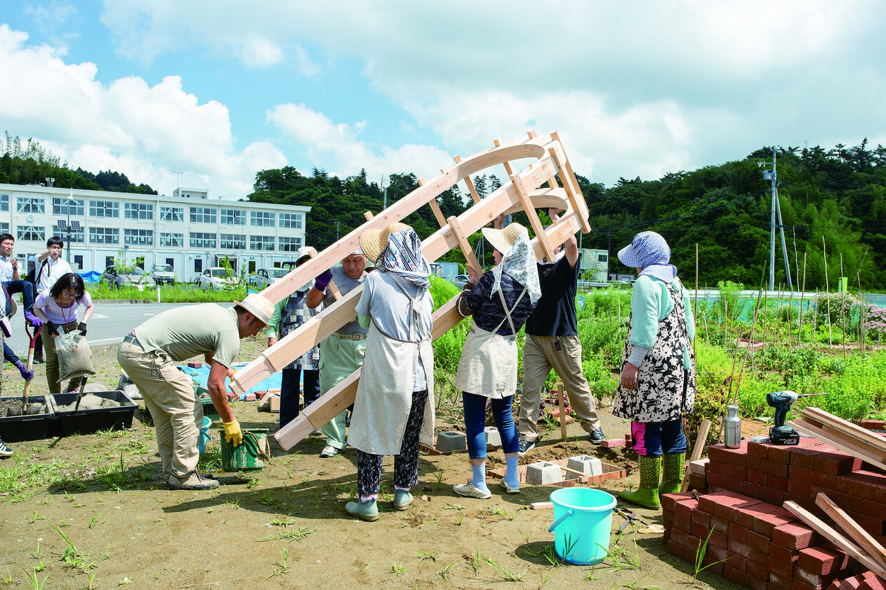 Yuko Odaira: Community Furniture Project, 2017.
 Source: COMU LLC