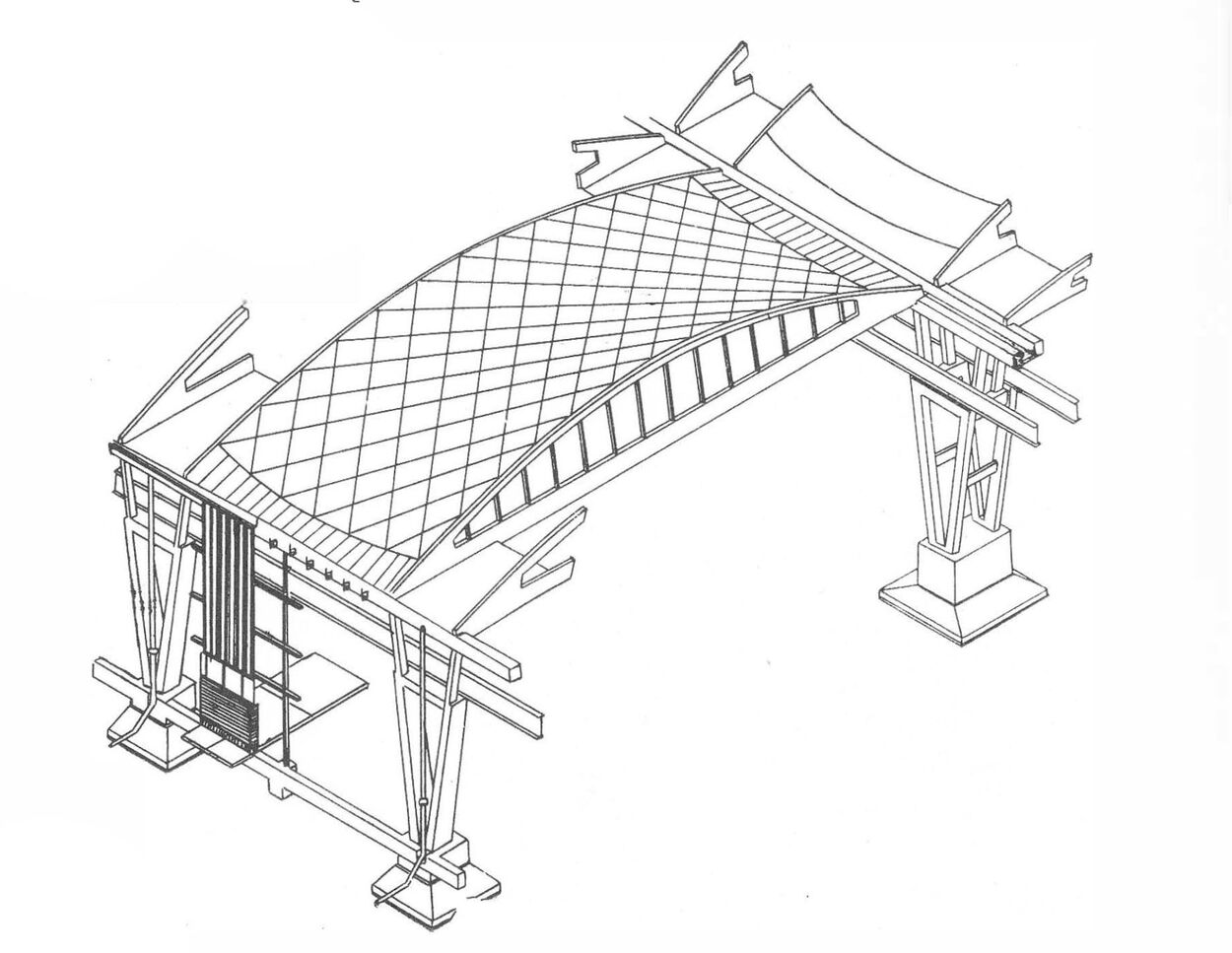 Shell surface of the KÖFÉM Factory roofing