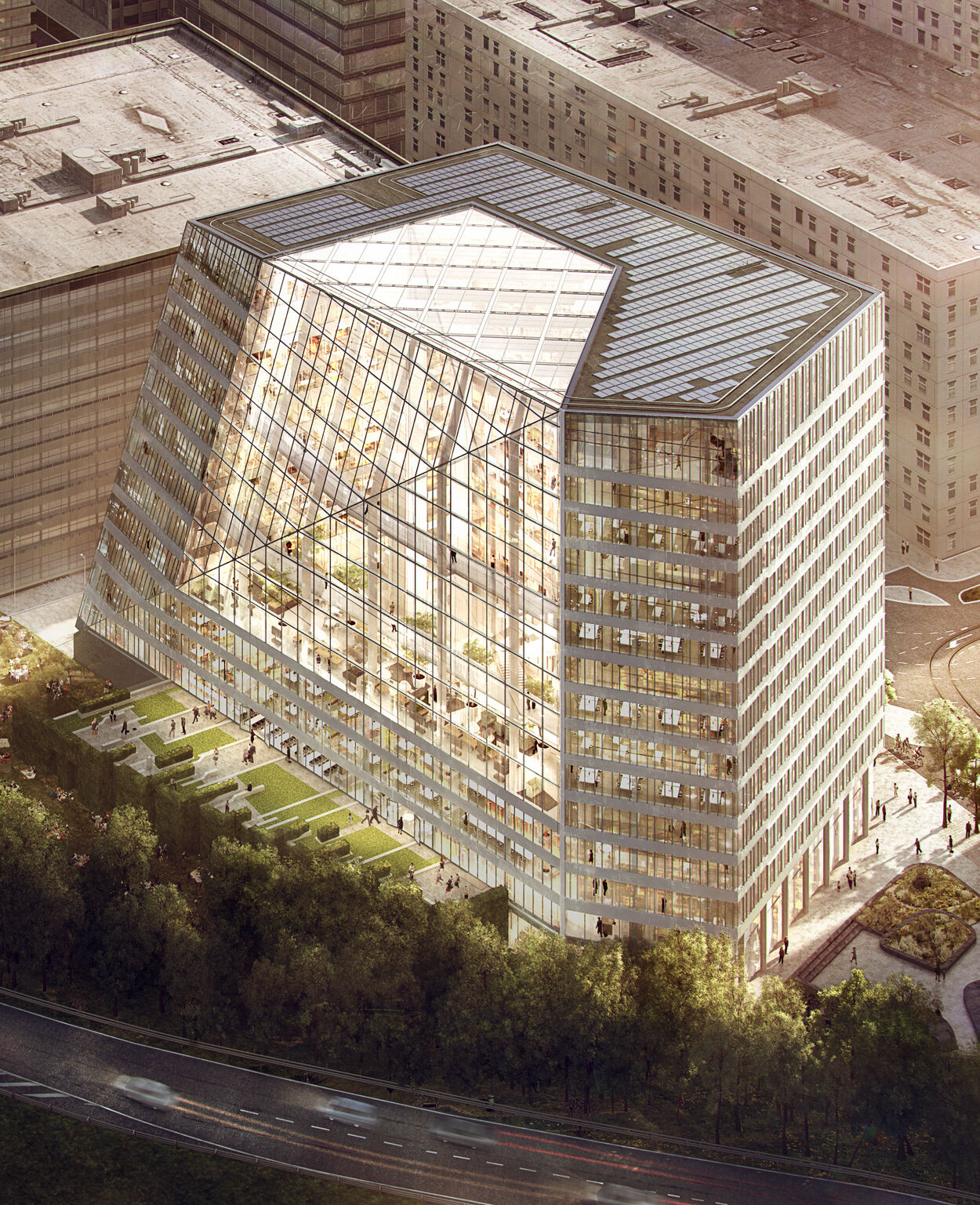 The Edge — Amsterdam, the world’s most intelligent and greenest building. Image: Wire Collective.