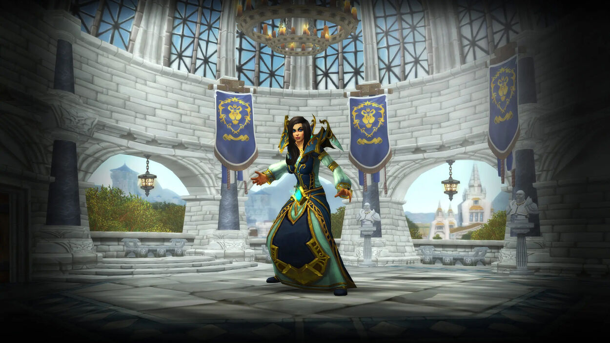 Character creation in an online game, Example from World of Warcraft. Image: Blizzard Entertainment, 2025.