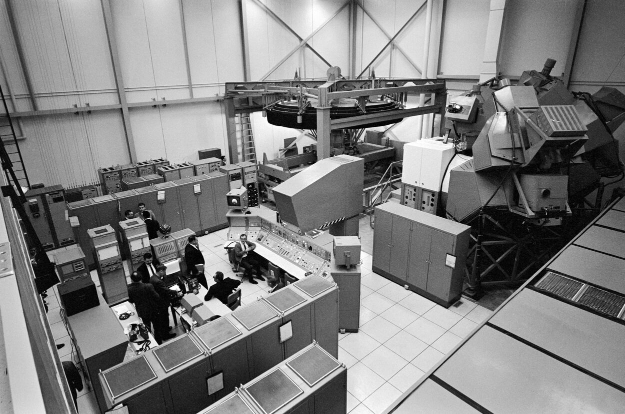 Apollo Mission Simulator. Image: NASA.