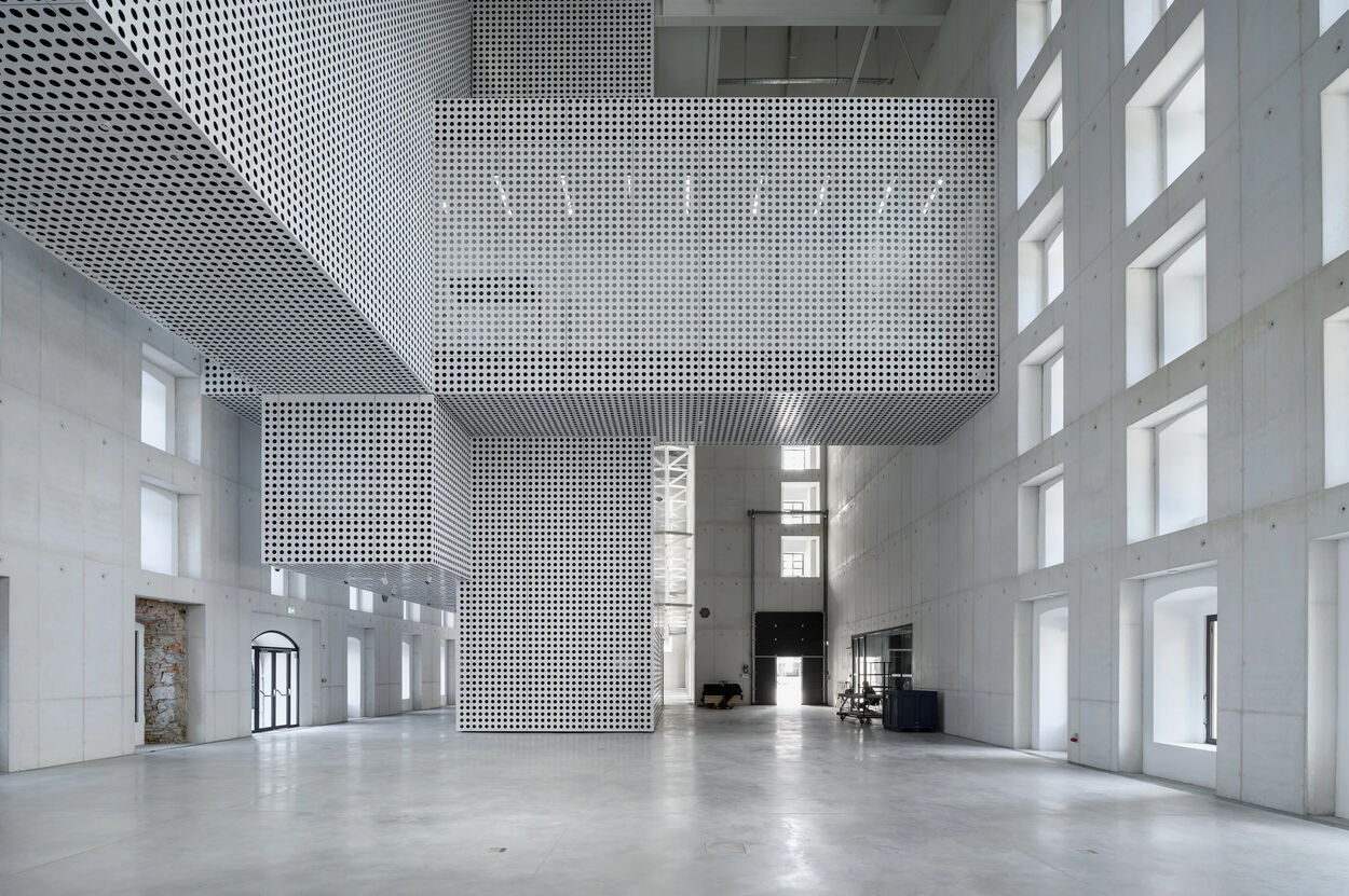 Scapelab, Cukrarna Gallery, 2021, interior. Photo by Miran Kambič. © Scapelab
