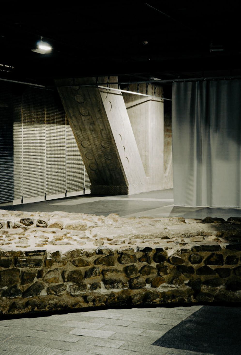 Edvard Ravnikar, South Basement Gallery, 1964-1975, interior. Photo by Miran Kambič. © studio abiro