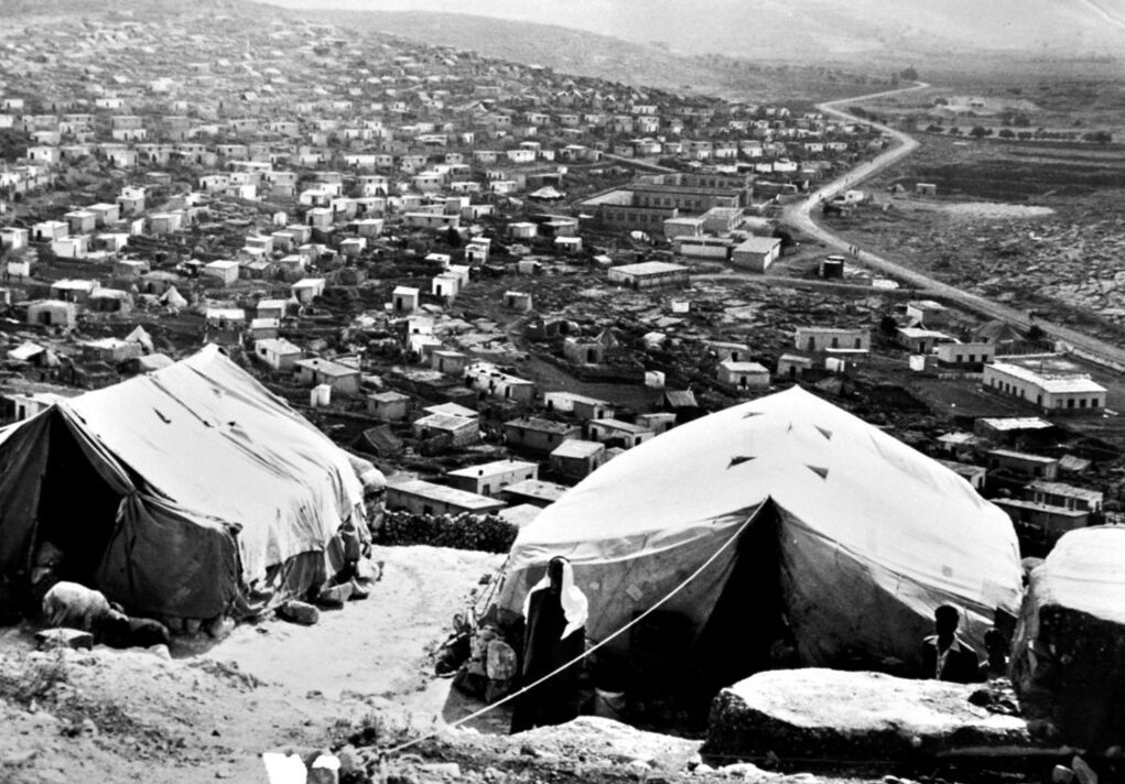 Dheisheh refugee camp, 1959. © UNRWA archive