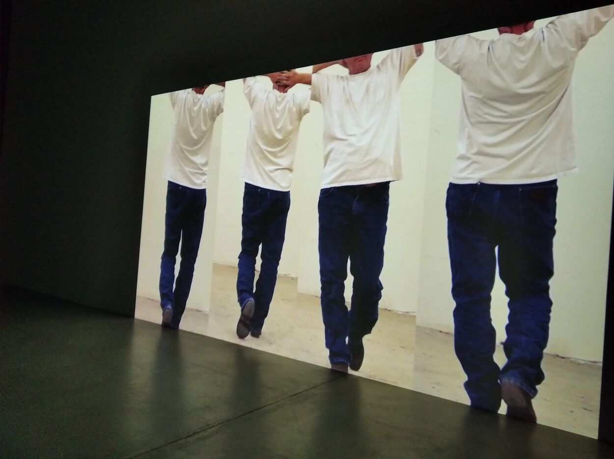 Bruce Nauman, Contrapposto Studies I through VII, 2015-2016
