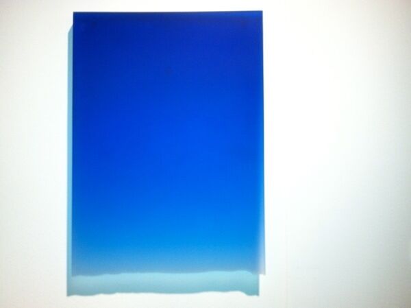 Peter Alexander, Royal Blue Drip, 2011