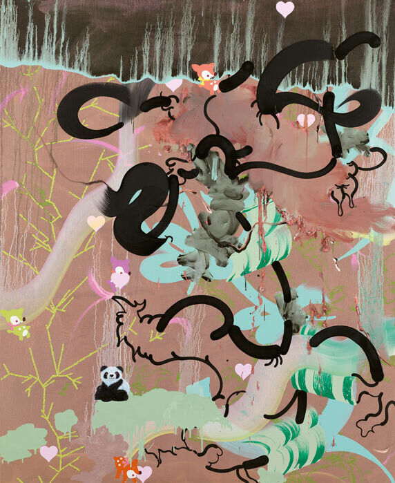 Fiona Rae, Don’t make skies fall down!!!, 2007