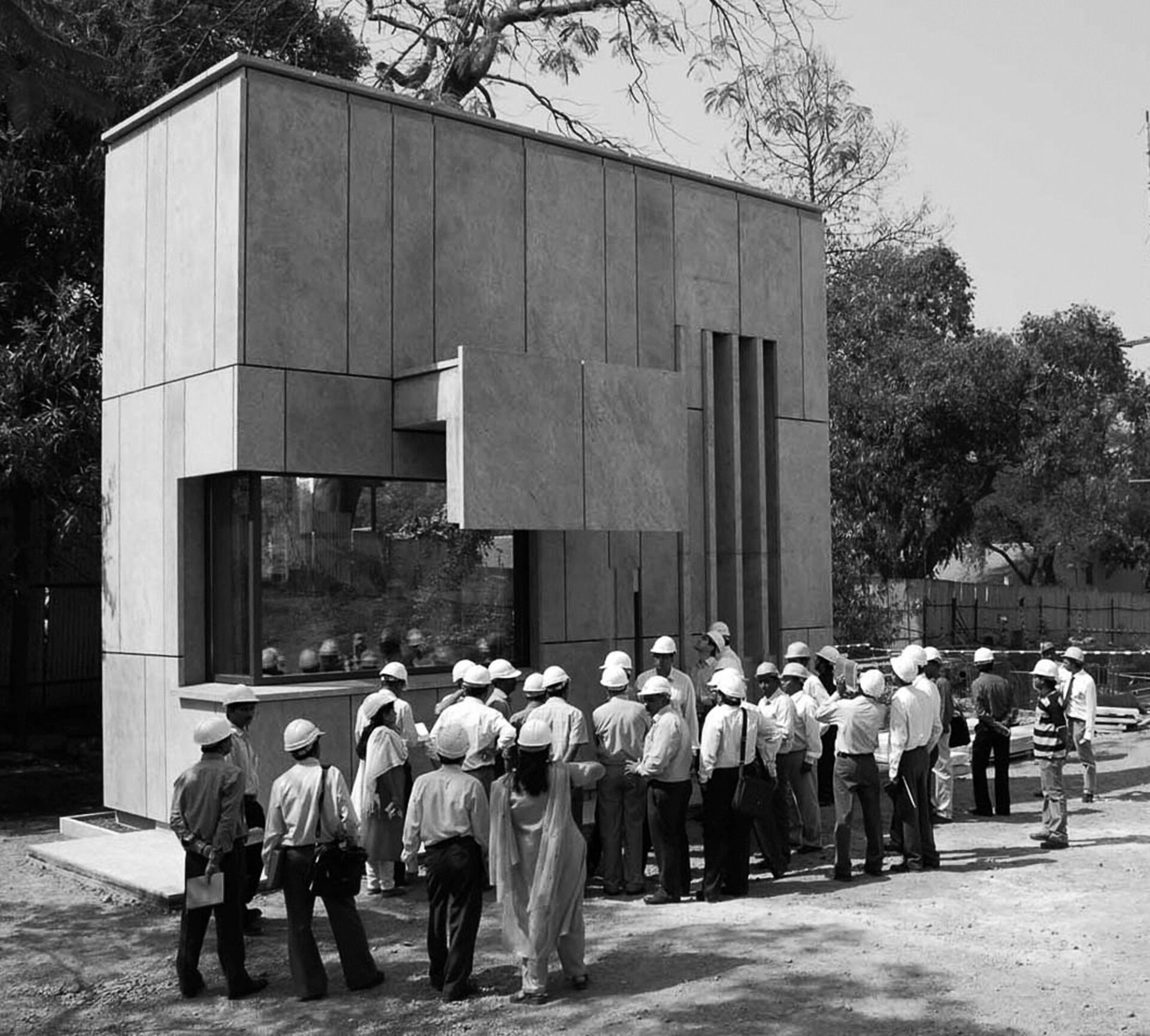 Mock-up, TATA Consultancy Services, Banyan Park, Courtesy of Tod Williams Billie Tsien Architects | Partners