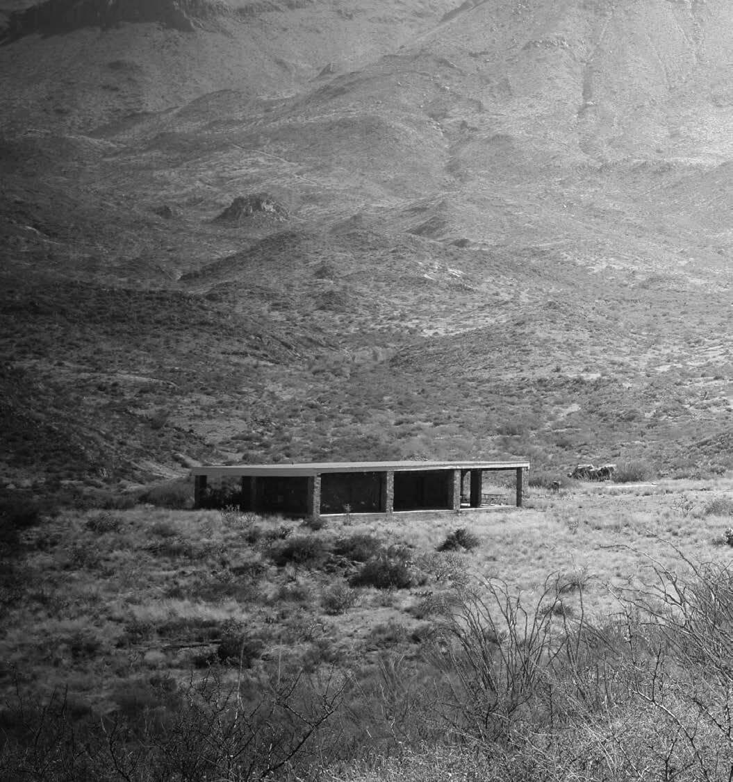 San Antonio cabin, Chinati Mountains State Natural Area. ©Judith Birdsong, 2017