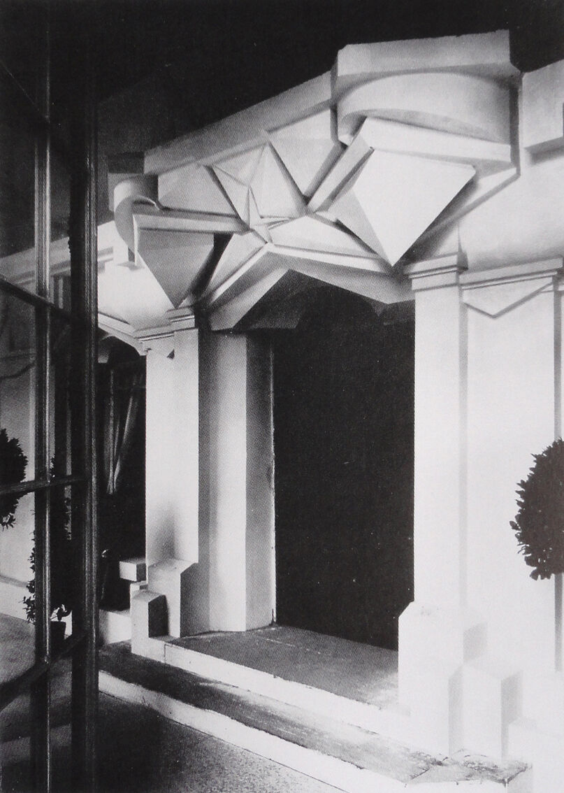 La Maison Cubiste at the Salon d'Automne, 1912. Raymond Duchamp-Villon, 1912