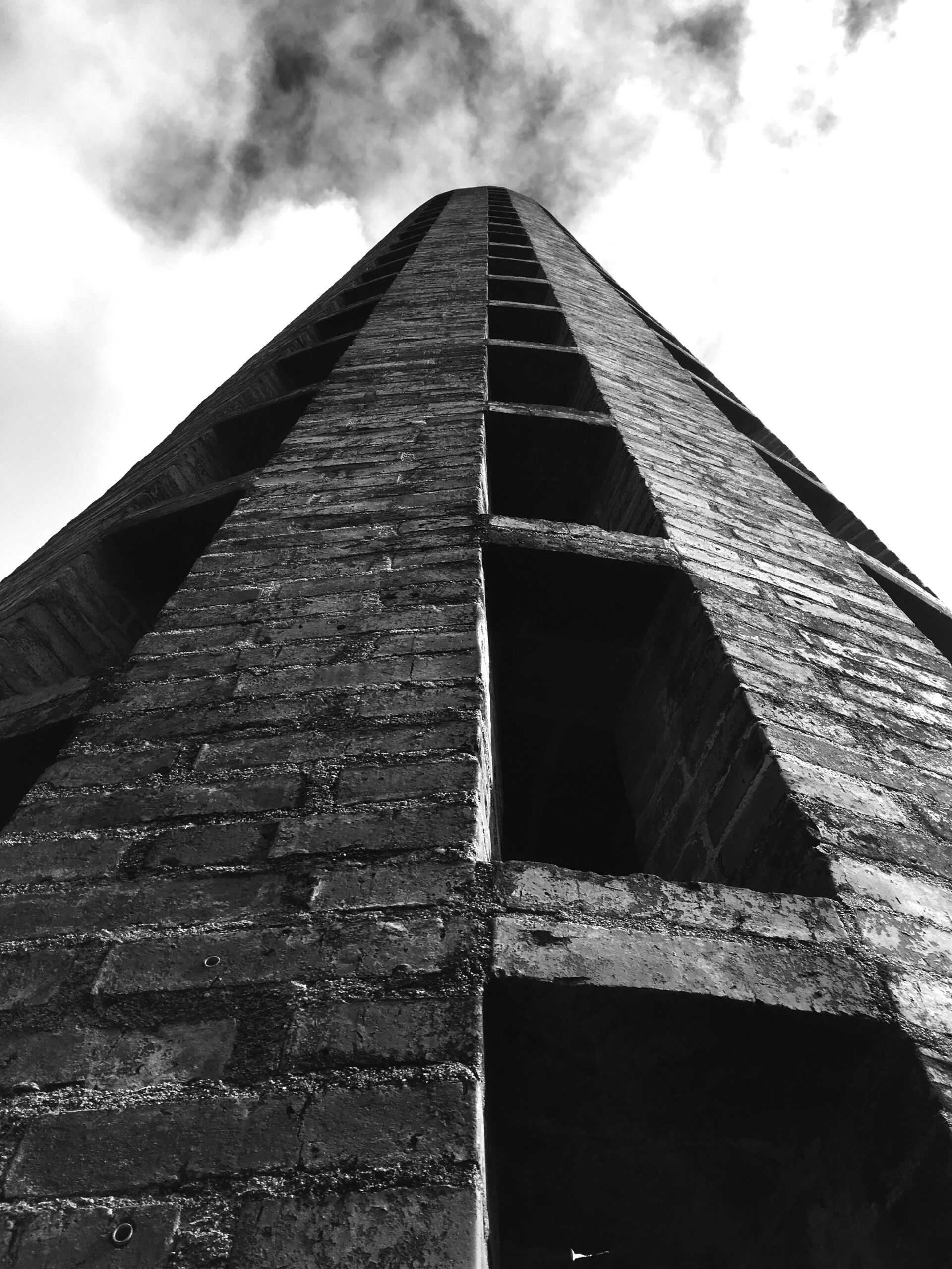 Church of Christ the Worker, Atlántida, View Up the Tower. Photo by Nader Tehrani