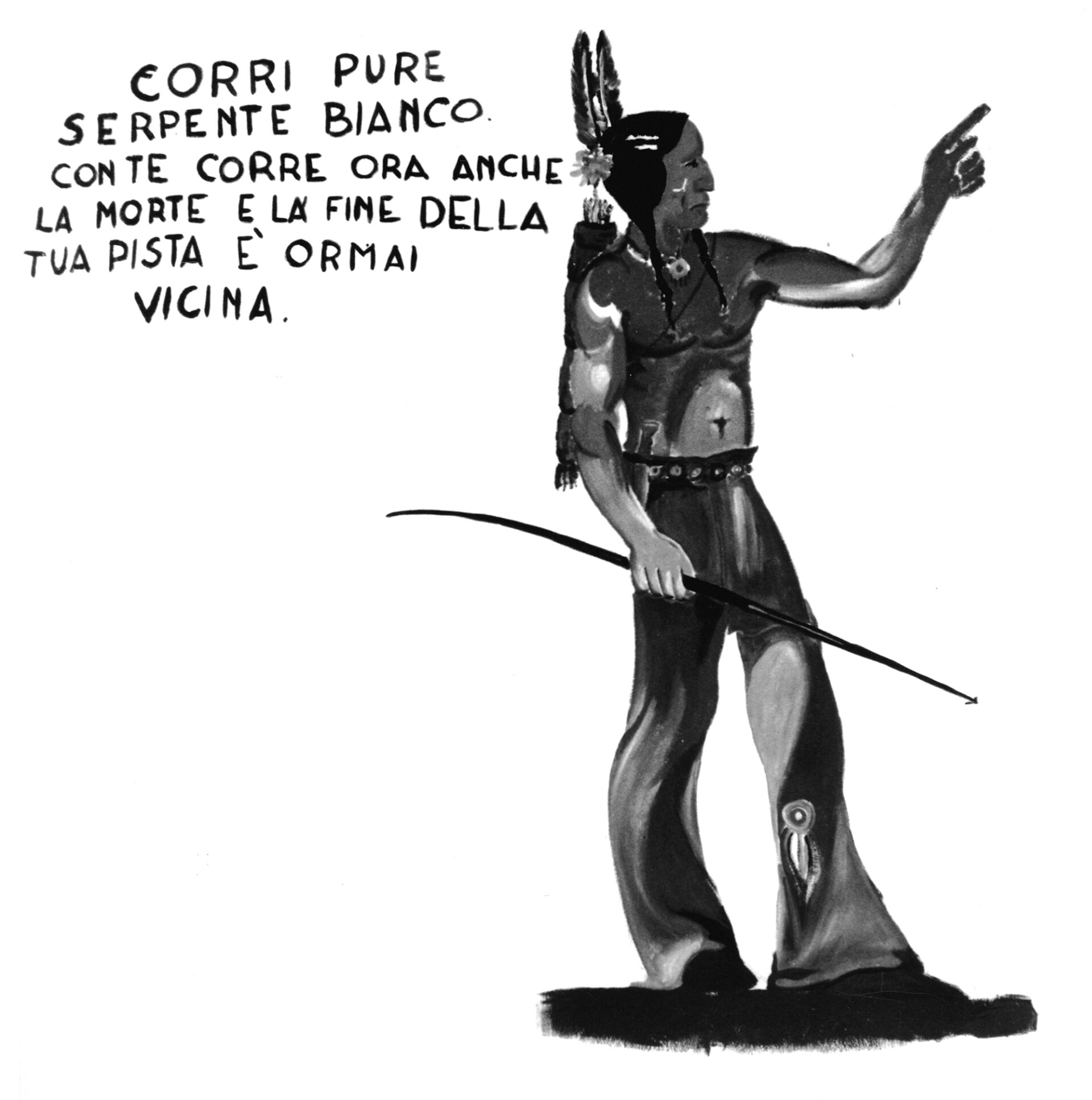 Mural by the Indiani Metropolitani at the Aula Magna in Tolentini (IUAV). Courtesy of Università Iuav di Venezia, Archivio Progetti SBD, Archivio iconografico Iuav.