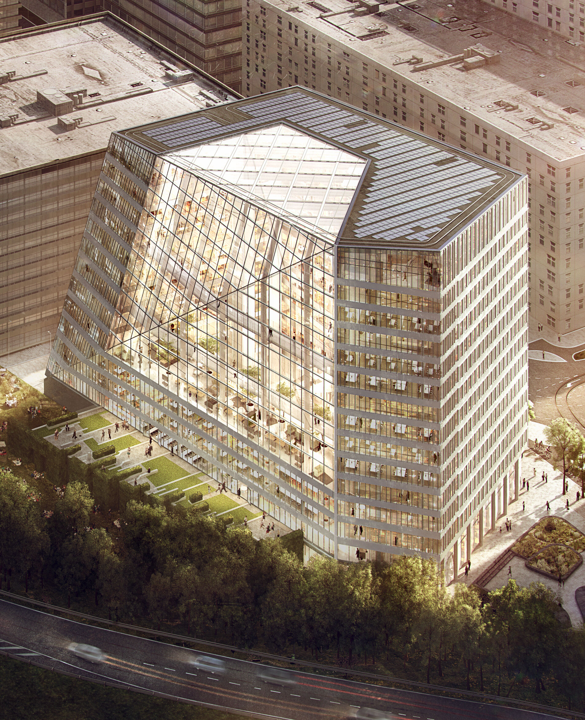 The Edge — Amsterdam, the world’s most intelligent and greenest building. Image: Wire Collective.