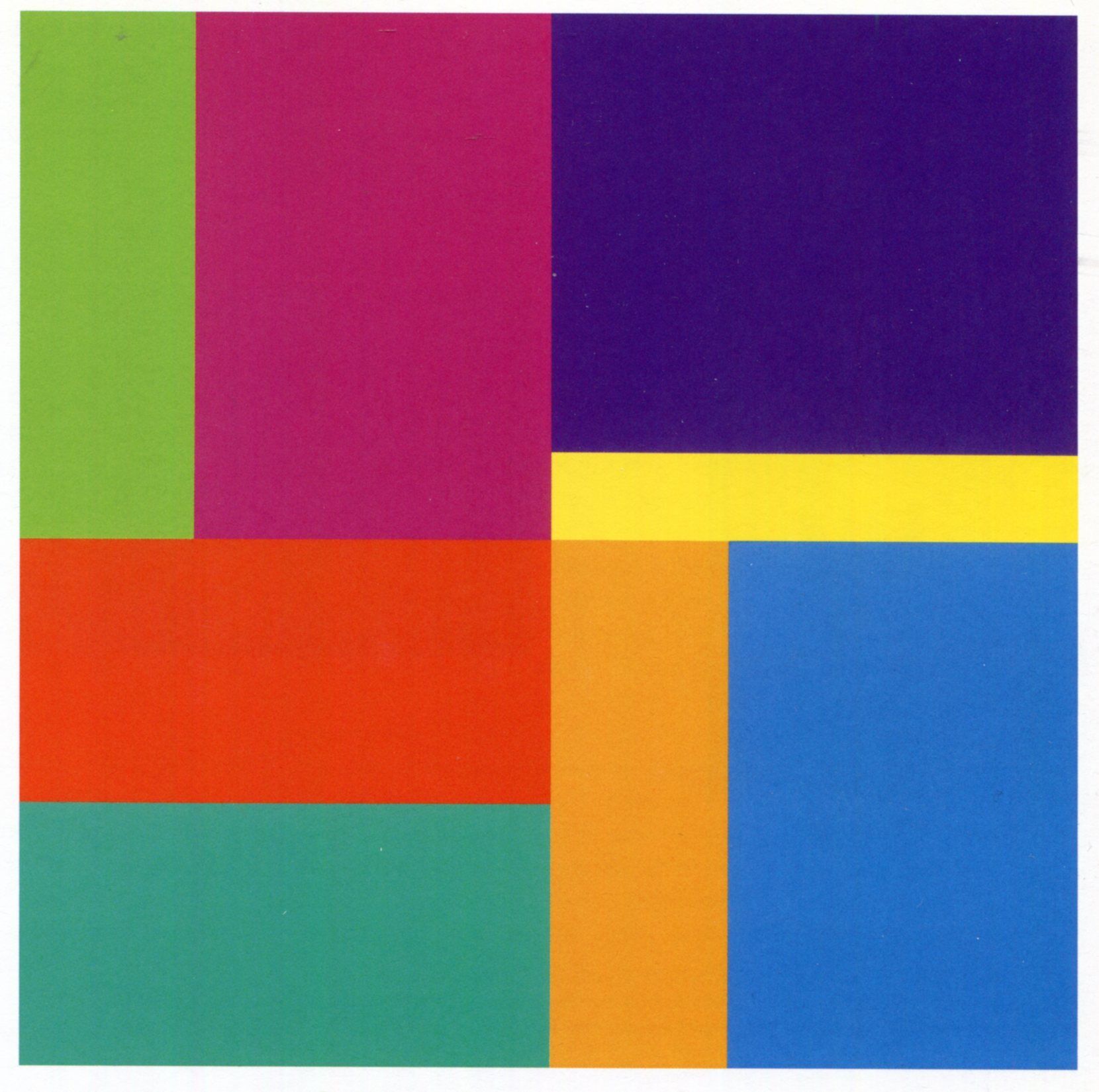 Richard Paul Lohse, Two rotations around a center, 1952-69