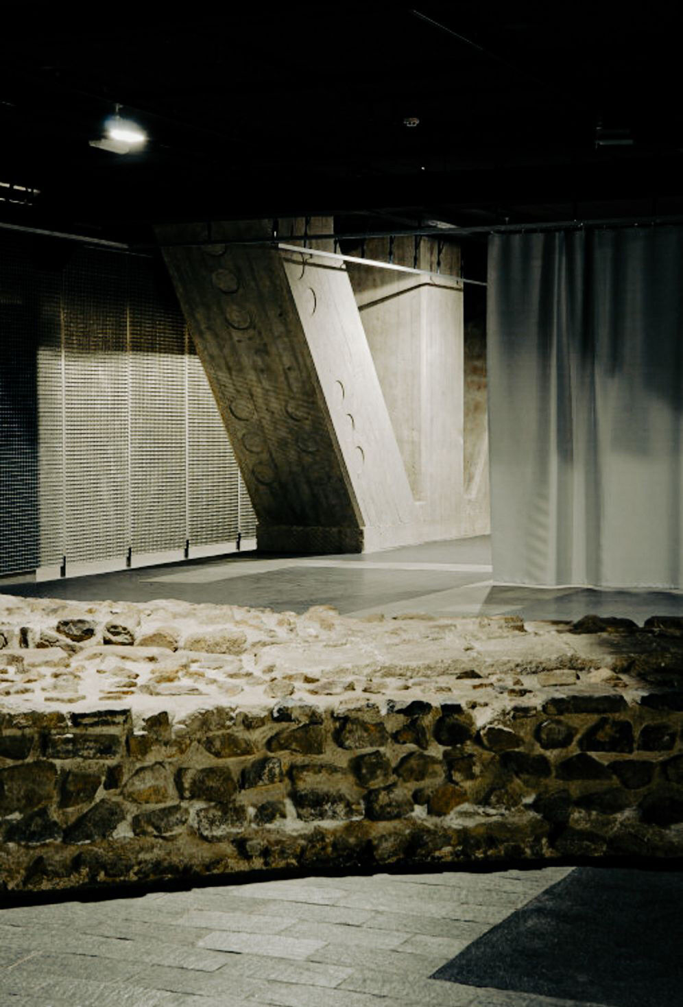 Edvard Ravnikar, South Basement Gallery, 1964-1975, interior. Photo by Miran Kambič. © studio abiro