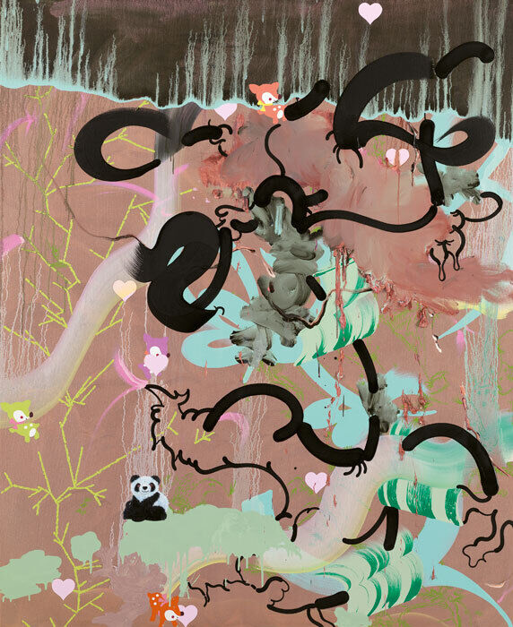 Fiona Rae, Don’t make skies fall down!!!, 2007