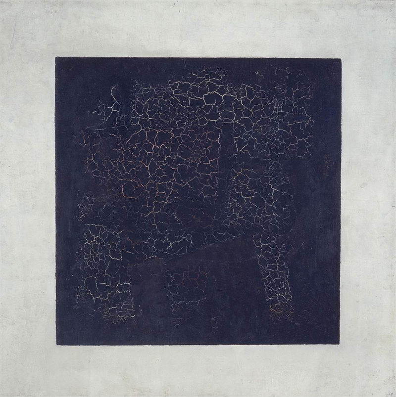Kasimir Malevich, The Black Square on White Background, 1915