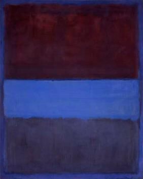 Mark Rothko, No. 61 (Rust and Blue), 1953